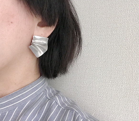 frill earring【受注制作】 3枚目の画像