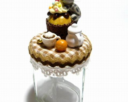 にゃんこのしっぽ〇にゃんこのスイーツデコボトル○カップケーキ