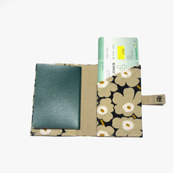 Flowers Fabric Passport Cover Passport Holder Case 4枚目の画像