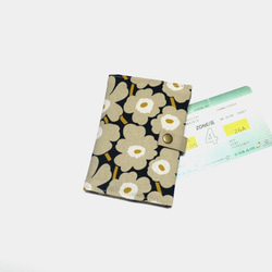 Flowers Fabric Passport Cover Passport Holder Case 7枚目の画像