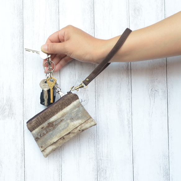 Zipper Key Chain Wallet • Coin Wallet • ID Wallet • Key Ring 8枚目の画像
