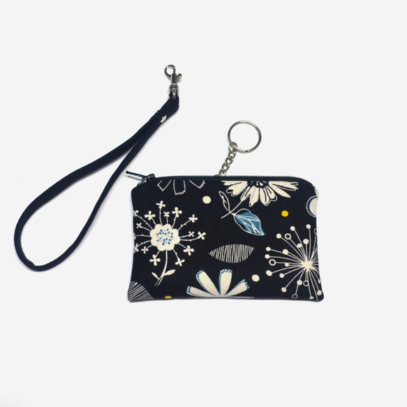 Flowers Zipper Key Chain Wallet • Coin Wallet • ID Wallet 4枚目の画像