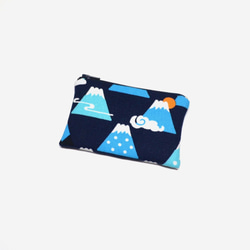 Mount Fuji Zipper Key Chain Wallet • Coin Wallet • ID Wallet 4枚目の画像
