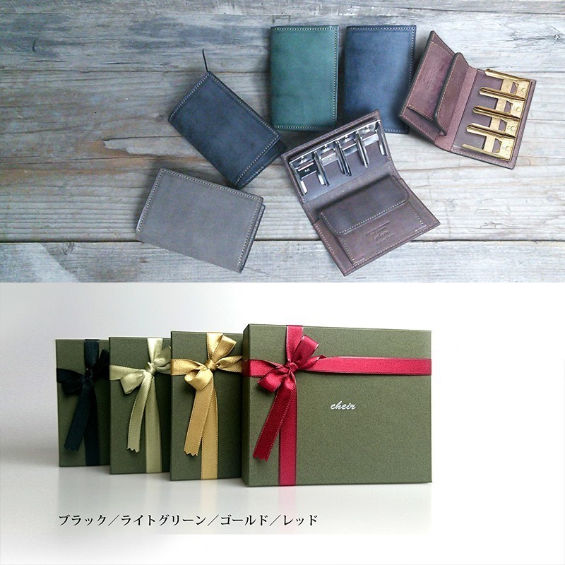 [名入可] コインキャッチャーのコインケース [アンティークゴールド] 国産牛革ロロマ [ブラウン]