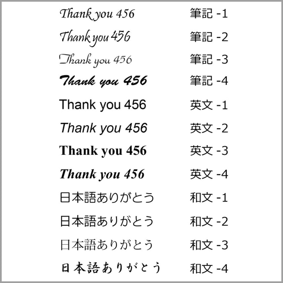 名入れ、印字 5枚目の画像