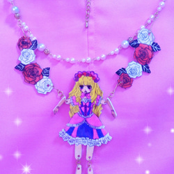 ◆お姫様の操り人形・マリオネットネックレス◆ 2枚目の画像