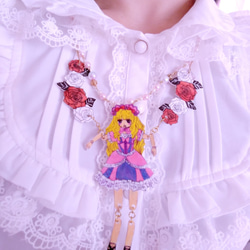 ◆お姫様の操り人形・マリオネットネックレス◆ 4枚目の画像