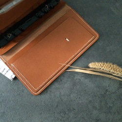 A6 手工皮革筆記本｜秋栗色 Leather Notebook & Journal Cover 第4張的照片