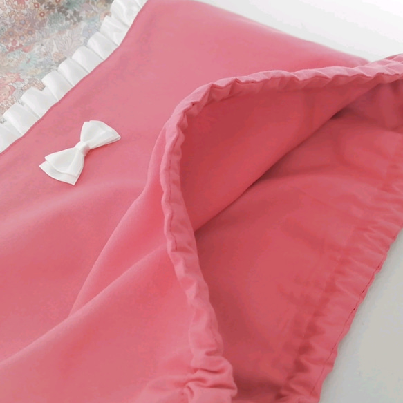 【持ち手なし】リバティ巾着　出産祝い　プチギフト　女の子　入園入学グッズ　体操服バッグ 2枚目の画像
