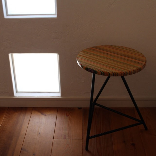 リサイクルスケートボード スツールrecycleskate 廃デッキ