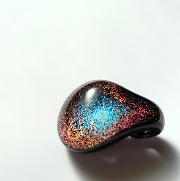 Dichroic　ダイクロペンダント　03　パープル系 1枚目の画像