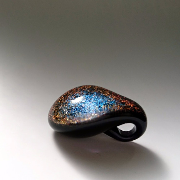 Dichroic　ダイクロペンダント　03　パープル系 2枚目の画像