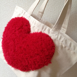 heart bag * red 1枚目の画像