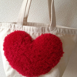 heart bag * red 2枚目の画像