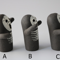 はにわ「ホラーはにわ」Ａ、Ｂ、Ｃ　 3枚目の画像