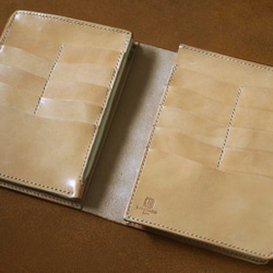 【包郵】真皮B6版母嬰筆記本保護套（定做）手工縫製Nume 第2張的照片