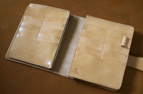 【包郵】真皮B6版母嬰筆記本保護套（定做）手工縫製Nume 第2張的照片
