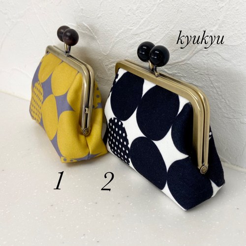 New☆小さめ親子がま口 コンパクトお財布♫ がま口 kyukyu 通販 New☆小さめ親子がま口 コンパクトお財布♫ がま口 kyukyu 通販