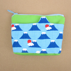 *1+1=5/造型口袋零錢包/富士山天空藍 * 第1張的照片
