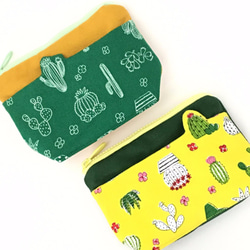 【Creema禮物季】黑板綠小鮮肉植物/ 造型口袋零錢包 第2張的照片