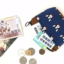 【Creema禮物季】紳士法鬥犬/ 造型口袋零錢包 第4張的照片