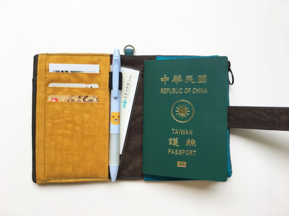 旅行的意義 護照套-福世繪 (午夜藍) 第8張的照片