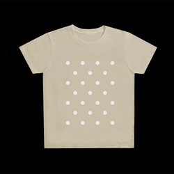 ★Lサイズ★大人のPOPなTシャツ★ドット★ブラック×グレー ●POMPON-DOT-NIGHT×CLOUD● 7枚目の画像