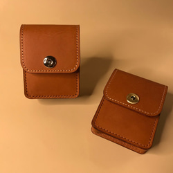 [Kent&#39;s handmade leather]男性用マグネット垂直スモールポケット（4色） - スポット 4枚目の画像