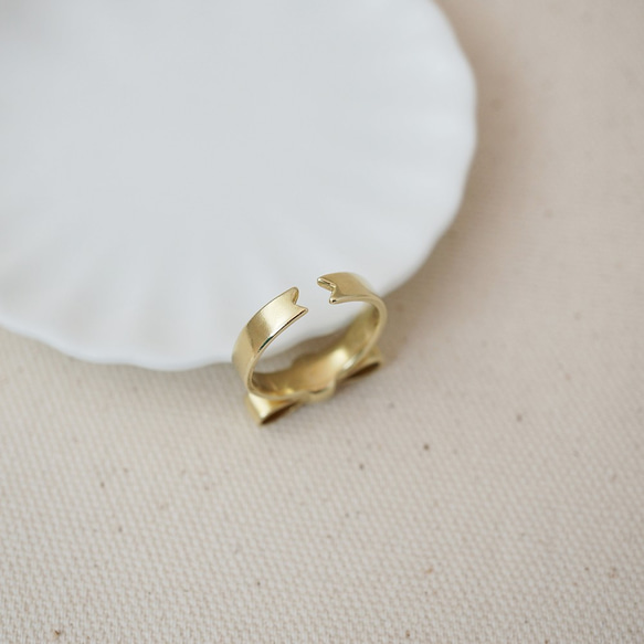 【 Cami Handicraft 】寬版新年禮物戒指 - 純銅款 第2張的照片