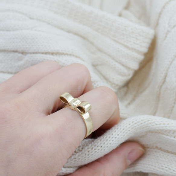 【 Cami Handicraft 】寬版新年禮物戒指 - 純銅款 第3張的照片