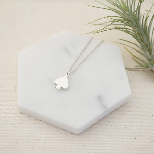 Cami Handicraft 】トランプ スターリングシルバー ネックレス