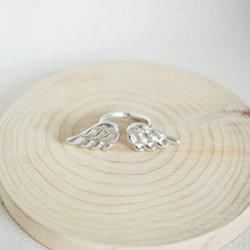 [ Cami Handicraft ] 天使翅膀戒指 - 純銀款 第2張的照片
