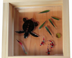 めだか メダカ アート 紅葉 プリザーブドフラワー 金魚 動物 透明 生き物 めだか メダカ アート 紅葉 プリザーブドフラワー 金魚 動物