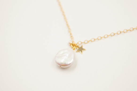 巴洛克珍珠 毛衣鏈 Baroque Pearl Necklace 第4張的照片