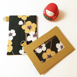 ID Card Holder / Metro Card Holder - Yellow Plum Blossom 3枚目の画像