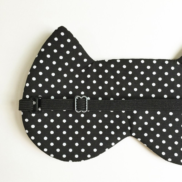 Summer Penguins Sleep Mask - Blue (Adjustable Elastic Band) 3枚目の画像