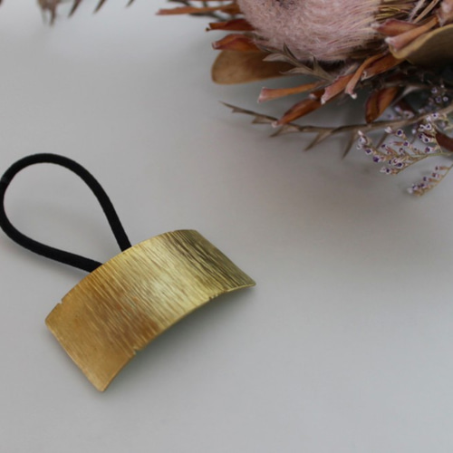 つちめヘアゴム（長方形） ヘアゴム sato Yoshiyuki 通販