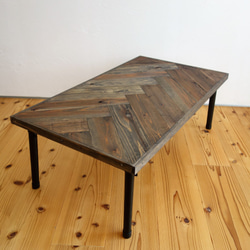 ヘリンボーンの折りたたみテーブル（選べるカラー） 5枚目の画像