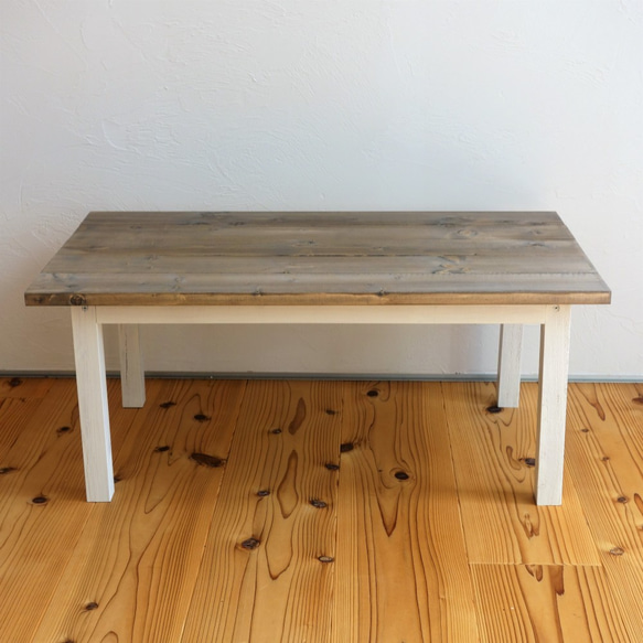 ハンドメイド　カントリーテーブル ハンドメイドカントリーテーブル90