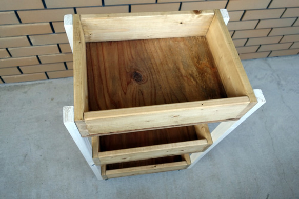 木製3段キッチンワゴン 3枚目の画像