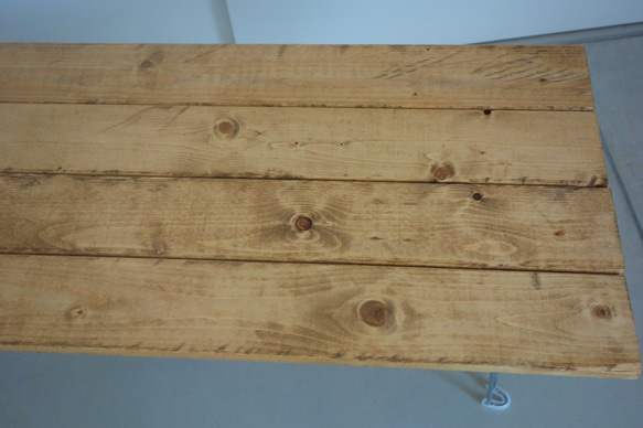 ヴィンテージ風　折たたみローテーブル（色：ワトコ　ダークウォールナット） 2枚目の画像
