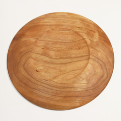 彫り丸皿22cmチェリー　【4枚セット】　パン皿やワンプレートにも 6枚目の画像