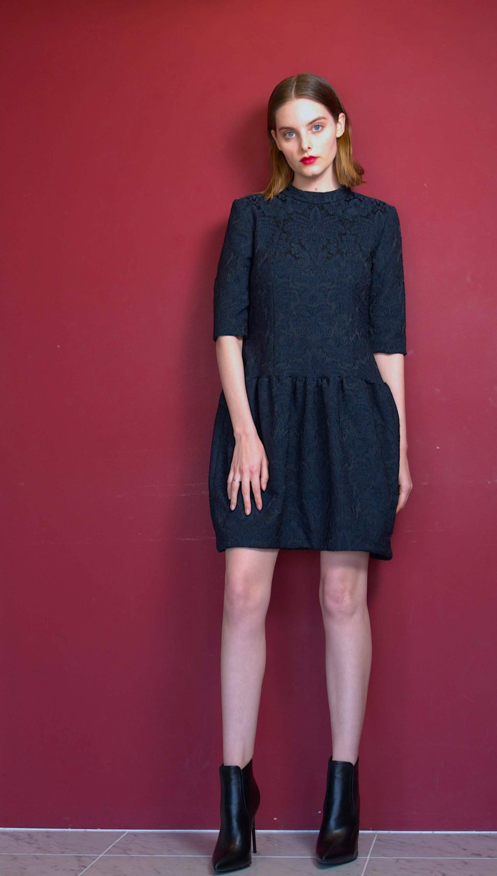 イタリアンジャガードドレス