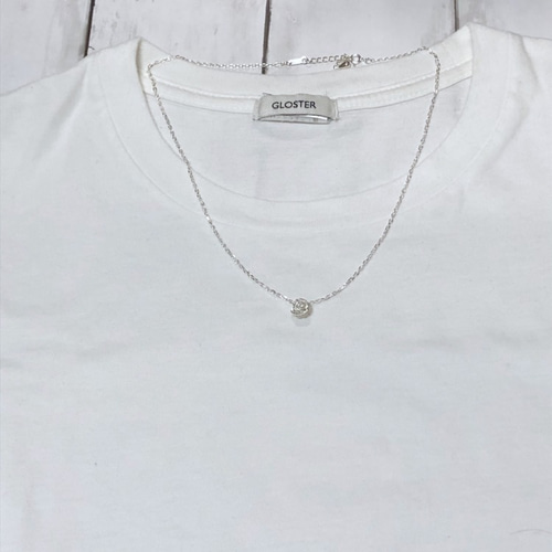 【新品】カレンシルバー　ネックレス　50センチ　ユニセックス　サイズ調節可能 新品】カレンシルバーネックレス50センチ52g ユニセックス高純度銀