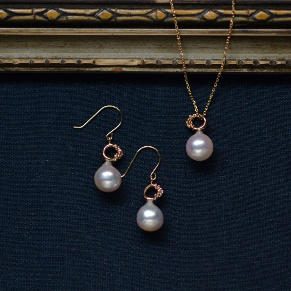 あこや真珠のネックレス・K10