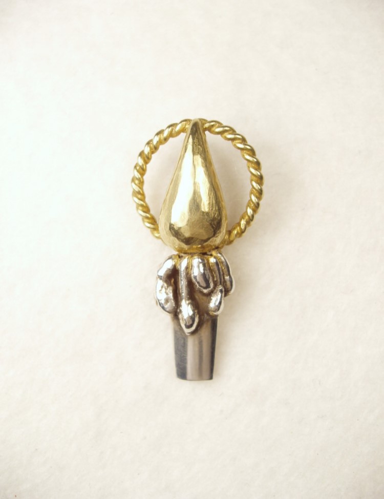 SV950+金銷　ピンブローチ