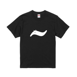 貓  字裡貓間  純棉 中性款 短袖 上衣 T恤  -  波浪號 第4張的照片
