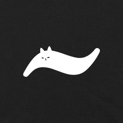 貓  字裡貓間  純棉 中性款 短袖 上衣 T恤  -  波浪號 第5張的照片