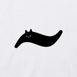 貓  字裡貓間  純棉 中性款 短袖 上衣 T恤  -  波浪號 第3張的照片