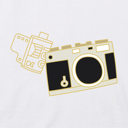 Love PerfectTogetherピュアコットンユニセックス半袖トップTシャツ-カメラ 4枚目の画像
